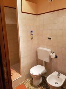 Koupelna v ubytování B&B Villa Gavina