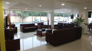 Posezení v ubytování Sleep Inn Monclova