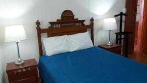 Postel nebo postele na pokoji v ubytování Hotel Náutico de Paita
