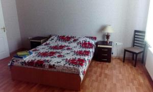 Postel nebo postele na pokoji v ubytování Apartment on Mira avenue