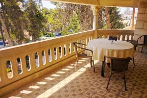 Balkón nebo terasa v ubytování Alhambra Palace Hotel Suites - Ramallah