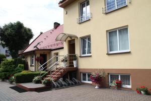 Budynek, w którym mieści się apartament