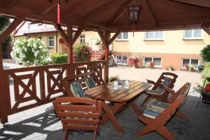 Balkon lub taras w obiekcie Apartamenty Klemens