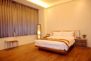 Postel nebo postele na pokoji v ubytování Simonhall B&B