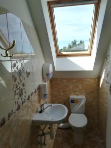 Koupelna v ubytování Villa Gāles Hotel