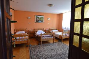 Voodi või voodid majutusasutuse Hotel 24 jul toas