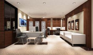Atpūtas zona naktsmītnē Golden Tulip Doha Hotel