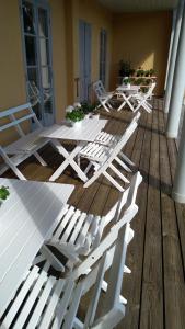 Balkón nebo terasa v ubytování Polhem Bed & Breakfast