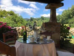 A general mountain view or a mountain view taken from the country house