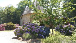 Ein Garten an der Unterkunft Chateau de Bellefond