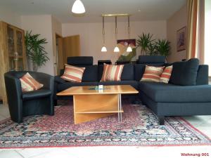 Posezení v ubytování Landhaus Dreesen