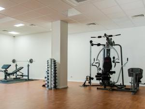 Centrum fitness w obiekcie Lucky40 - Apartament z widokiem na morze, SPA gratis, Dwie Sosny