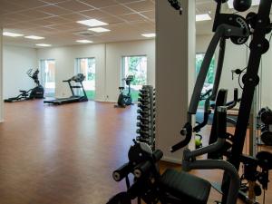 Centrum fitness w obiekcie Lucky40 - Apartament z widokiem na morze, SPA gratis, Dwie Sosny