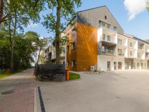 Budynek, w którym mieści się apartament