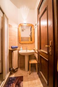 Koupelna v ubytování casa villa