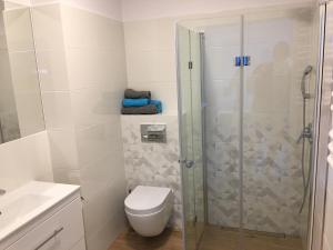 Ένα μπάνιο στο Apartament Silver