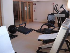 Fitnes centar i/ili fitnes sadržaji u objektu Sayonara Nature & Wellness Hotel