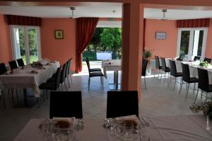Restaurace v ubytování L'Orée des Châteaux