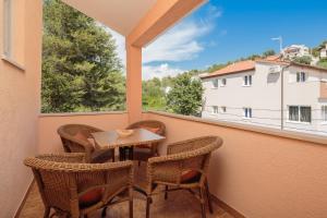 Balkón nebo terasa v ubytování Apartment Krželj