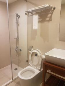 Vannituba majutusasutuses Wemeet Hotel Taipei