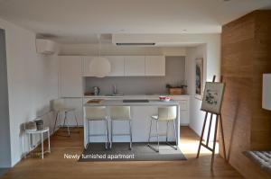 Virtuvė arba virtuvėlė apgyvendinimo įstaigoje i Design Apartment
