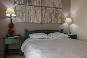 Posteľ alebo postele v izbe v ubytovaní Coastal Apartments Volos Alykes