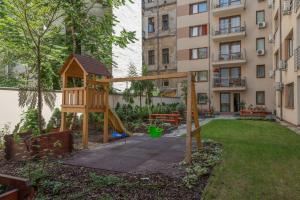 Detský kútik v ubytovaní Corvin Plaza Apartments & Suites