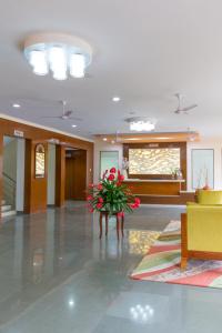Posezení v ubytování Viva Hotel Near Madgaon Railway Station