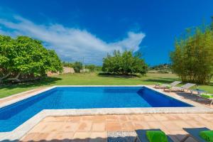 The swimming pool at or close to Es Moli (Son Comparet)
