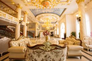 Posezení v ubytování Anh Nguyet Hotel