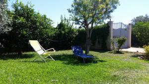 A garden outside Villa Cristina