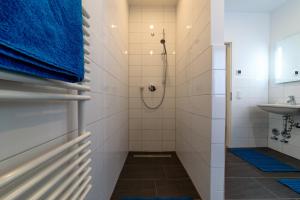 Phòng tắm tại Penthouse Ferienwohnung Loft