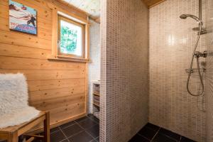 Koupelna v ubytování Appartement Midi Romand proche Morzine