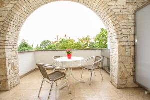 Ein Balkon oder eine Terrasse in der Unterkunft Guest House Katarina