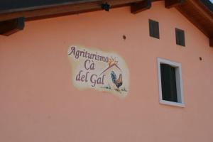 Certyfikat, podpis lub inny dokument wystawiony w obiekcie Agriturismo Ca' Del Gal