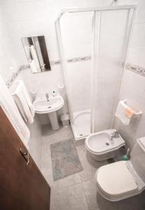 Koupelna v ubytování Quarto Crescente