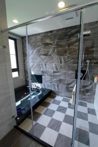 Koupelna v ubytování Jin Du Yi Yuan B & B