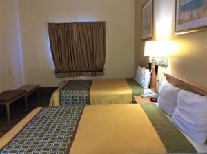 Postel nebo postele na pokoji v ubytování Texas Inn - Welasco/Mercedes