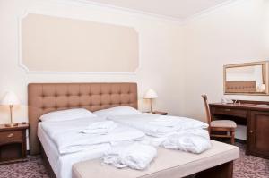 Postel nebo postele na pokoji v ubytování WINDSOR SPA Hotel
