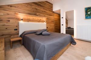 Postel nebo postele na pokoji v ubytování Hotel Ferrovia