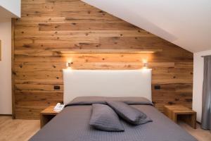Postel nebo postele na pokoji v ubytování Hotel Ferrovia