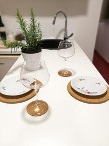 Nápoje v ubytování Littel studio Franceska