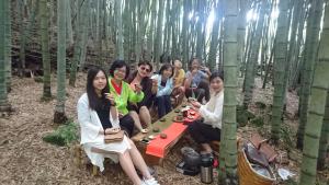 Clientes alojados en Zhulin View B&B