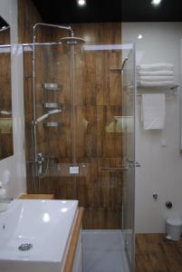 Kúpeľňa v ubytovaní Apartament Żeglarski Wilkasy