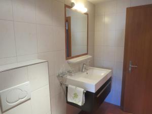 Kúpeľňa v ubytovaní Haus Manser + 10 fotografií