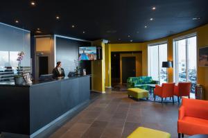 TV a/nebo společenská místnost v ubytování Thon Hotel Kautokeino