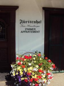 Certifikát, hodnocení, plakát nebo jiný dokument vystavený v ubytování Fürstenhof