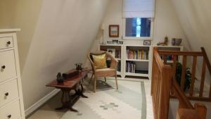 Knihovna v bed and breakfast