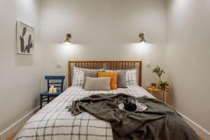 Postel nebo postele na pokoji v ubytování MYA home General Vives