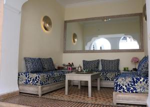 Posezení v ubytování Riad Ciel d'Orient